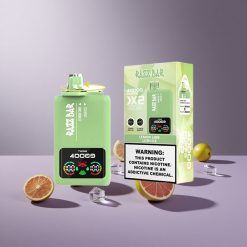 Razz Bar 40000 Puffs Wegwerp Vape Citroen Limoen_Lush IJs met Schermweergave en Type-C Poort