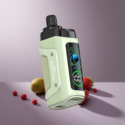 Razz Bar 45000 Puffs Wegwerp Vape Aardbei Kiwi Met 1.0 Ohm Mesh Coil & Type-C Oplaadbaar