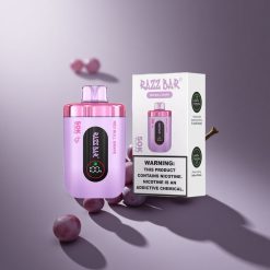 Razz Bar 50K Puffs Wegwerp Vape Red Bull Druif & Framboos met 1.0 Ohm Mesh Coil en 650 Mah Battery