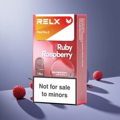 RELX Pod Pro 2 600 Puffs Blauwe Framboos Nicotinevrij 1.9ml