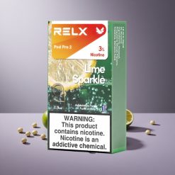RELX Pod Pro 2 600 Puffs Limoen Glinstering Nicotinegehalte: 3%