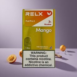 RELX Pod Pro 2 600 Puffs Mango IJs Nicotinegehalte:3%