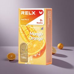 RELX Pod Pro 2 600 Puffs Mango Sinaasappel 1.9ml Nicotinevrij
