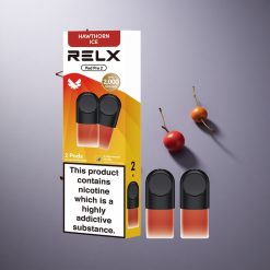 RELX Pod Pro 2 600 Puffs Meidoorn IJs 1,9ml Vloeistof 1,8% Nicotine