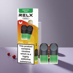 RELX Pod Pro 2 600 Puffs Munt-Menthol Plus Nicotinegehalte: 1,8% Vloeistofcapaciteit: 1,9ml