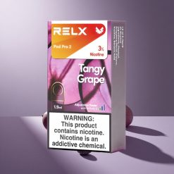 RELX Pod Pro 2 600 Puffs Zuurige Druif Nicotinegehalte:3% Vloeistofcapaciteit:1,9ml