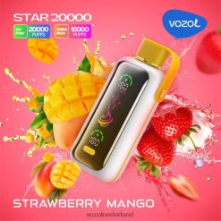 Vozol Nederland - VOZOL STAR 20000 aardbei-mango FJJ801