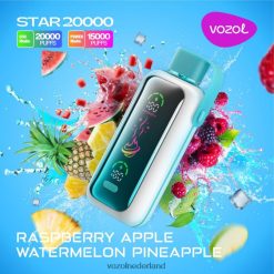 Vozol Review - VOZOL STAR 20000 framboos appel watermeloen ananas FJJ8018