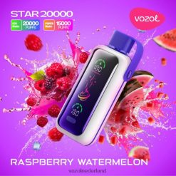 Vozol Smaken - VOZOL STAR 20000 frambozen watermeloen FJJ8019