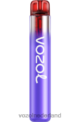VOZOL vape Nederland - VOZOL NEON 800 blauwe razz-citroen F62N265